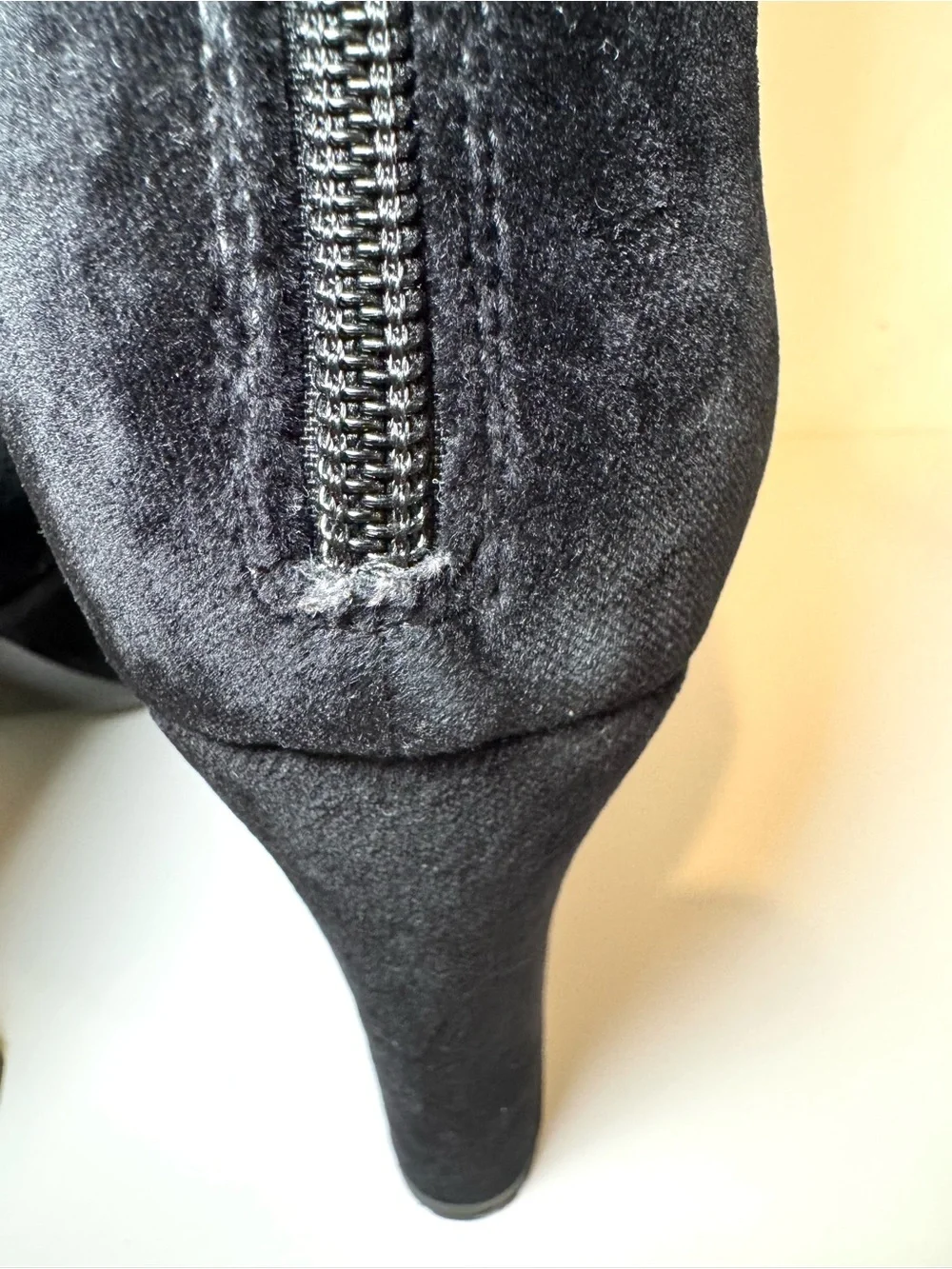 Chanel Black Velvet CC Logo Gold Medallion Coin Ankle Boots Sz 39